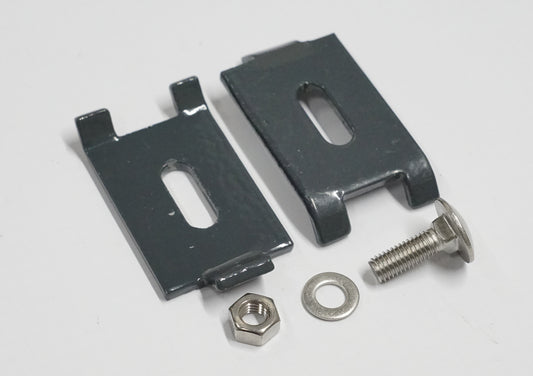 STABECKA Befestigungsset aus Metall zur Montage von Zaunanlagen – MY-Zaunsysteme