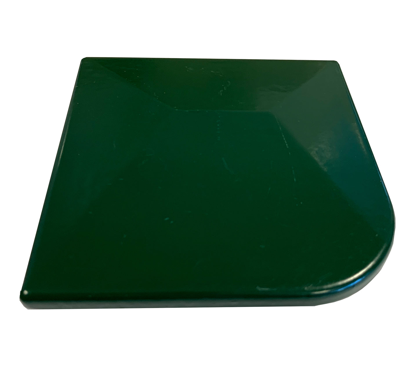 ALU Kappe 60x60 grün aus Aluminium zur Abdeckung von Zaunanlagen – MY-Zaunsysteme