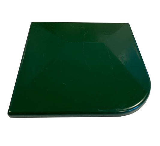 ALU Kappe 60x60 grün aus Aluminium zur Abdeckung von Zaunanlagen – MY-Zaunsysteme