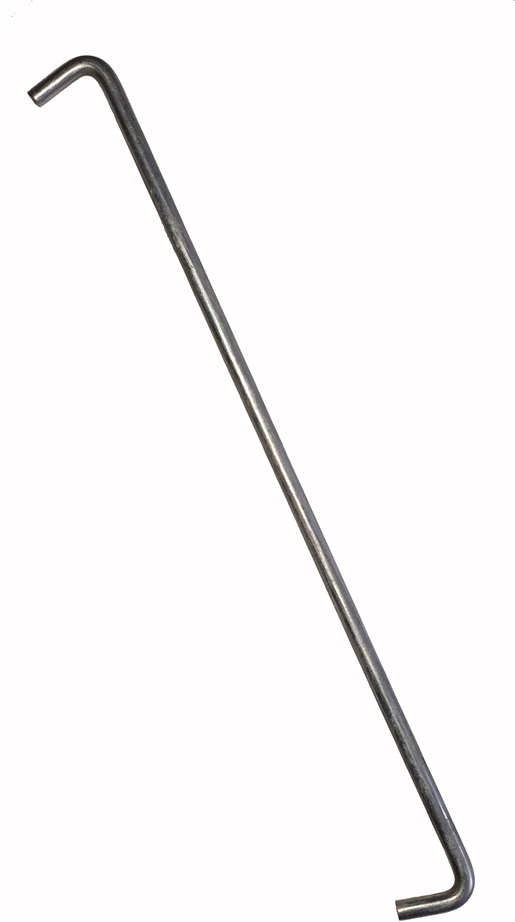 Haken Metall für Zaunanlage, zur Befestigung von Doppelstabmatten – MY-Zaunsysteme