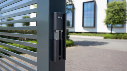 MODULEC-SA Willy Aluminium Zaunanlage, moderner Metallzaun für Grundstückssicherung – MY-Zaunsysteme