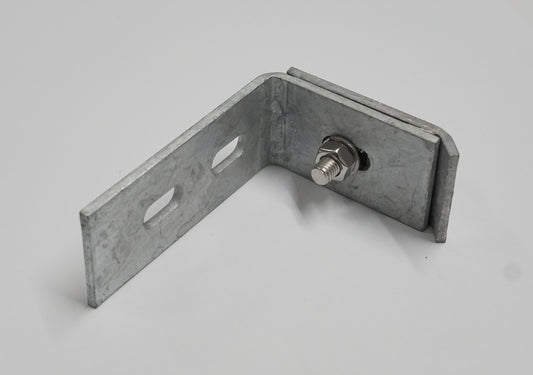 Stabwandverbinder aus verzinktem Stahl für Zaunanlage, Montagezubehör – MY-Zaunsysteme