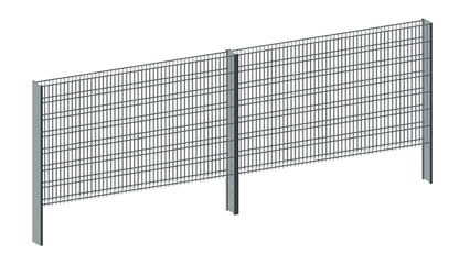 Solido2 Gabionen aus stabilem Metall als Zaunanlage zur Grundstücksabgrenzung – MY-Zaunsysteme