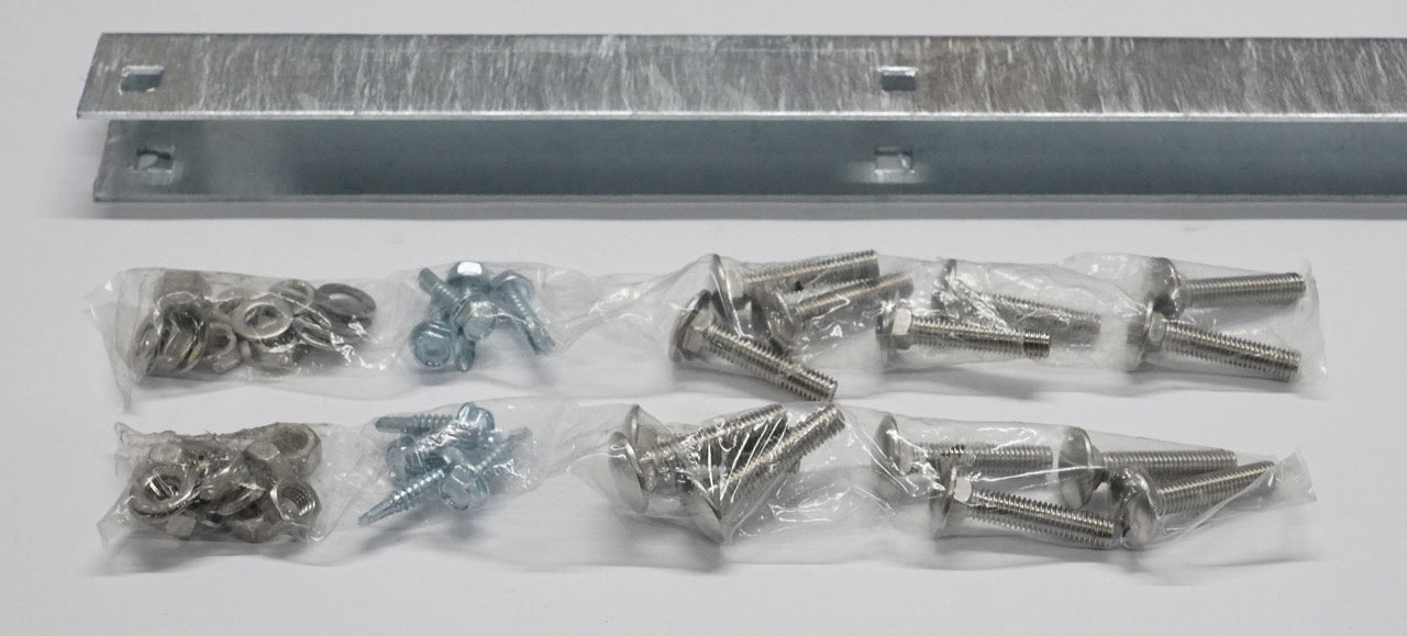 Zaunanschlussset verzinkt aus Metall, Befestigungsmaterial für Zaunanlage – MY-Zaunsysteme