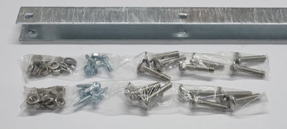 Zaunanschlussset verzinkt aus Metall, Befestigungsmaterial für Zaunanlage – MY-Zaunsysteme