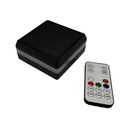 Solarleuchte mit Fernbedienung, Kunststoff, für Zaunanlage – MY-Zaunsysteme